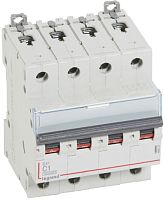 Выключатель автоматический Legrand DX3-E 10000 4п 1А C 16кА картинка